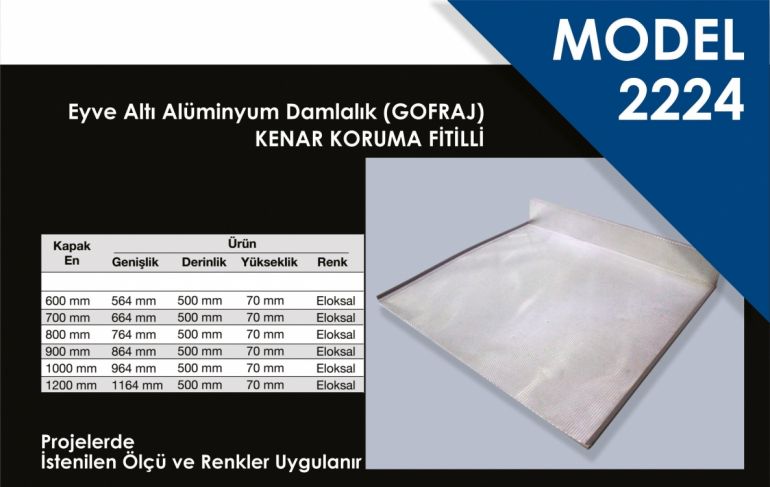 Aluminyum Eyve Altliklari